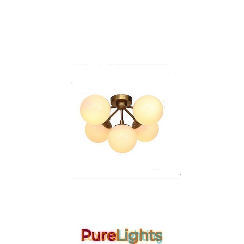 Designer Touch Decorative Golden Beans Chandelier