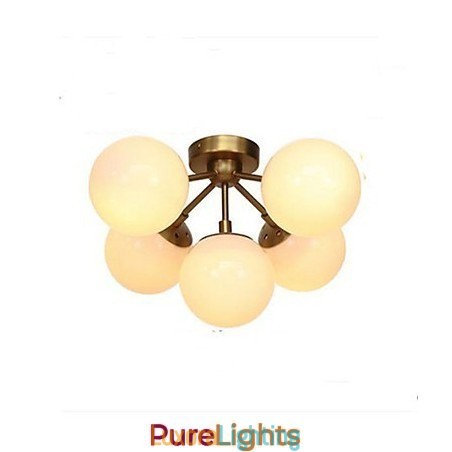 Designer Touch Decorative Golden Beans Chandelier