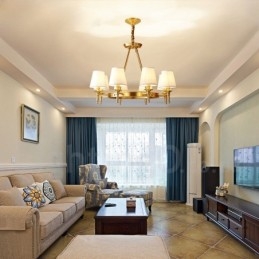 Designer Touch Decorative Pure Brass Round Chandelier Pendant Light Traditional Classic