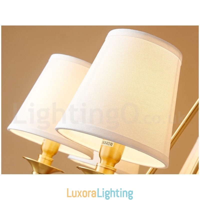 Designer Touch Decorative Pure Brass Round Chandelier Pendant Light Traditional Classic