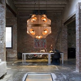 Designer Touch Decorative Country Painting Metal Chandelier Pendant LightBedroom