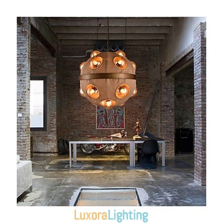 Designer Touch Decorative Country Painting Metal Chandelier Pendant LightBedroom