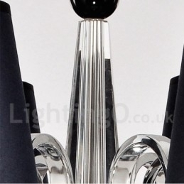 Designer Touch Decorative Modern Contemporary Traditional Classic Rustic Lodge Vintage Country Island Chrome Metal Chandelier