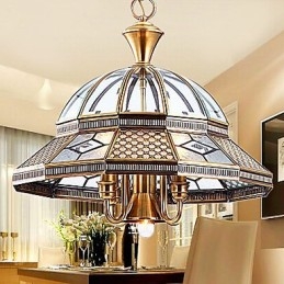 Designer Touch Decorative Pendant Lights Crystal Mini Style Traditional Classic Metal