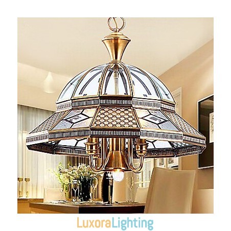 Designer Touch Decorative Pendant Lights Crystal Mini Style Traditional Classic Metal