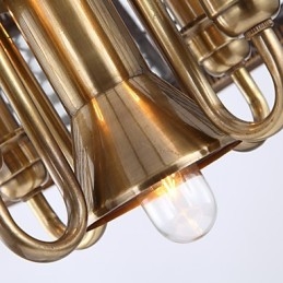 Designer Touch Decorative Pendant Lights Crystal Mini Style Traditional Classic Metal