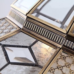 Designer Touch Decorative Pendant Lights Crystal Mini Style Traditional Classic Metal