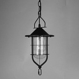 Designer Touch Decorative Vintage Country Painting Metal Pendant Light Garage