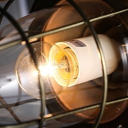 Designer Touch Decorative Retro Mini Style Electroplated Metal Pendant Light