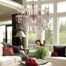Designer Touch Decorative Elegant Crystal Chandelier with 9 Lights