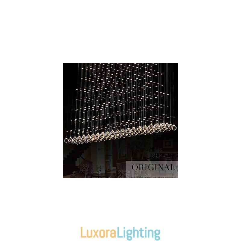 Designer Touch Decorative K9 Crystal Pendant Lamp Hanging Wire Chandelier Lighting Ceiling Light Indoor Caf茅