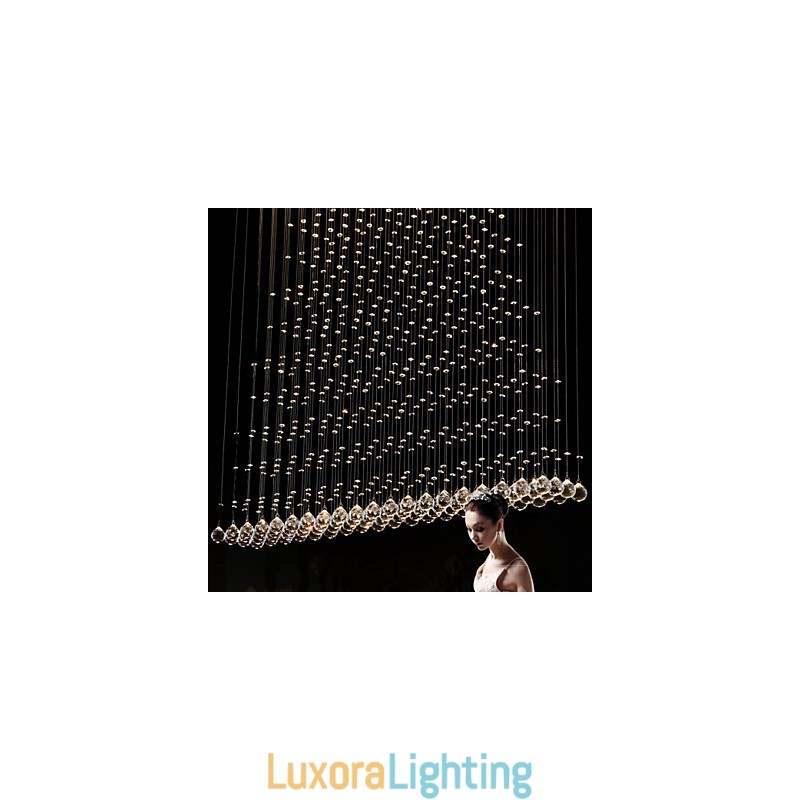 Designer Touch Decorative K9 Crystal Pendant Lamp Hanging Wire Chandelier Lighting Ceiling Light Indoor Caf茅