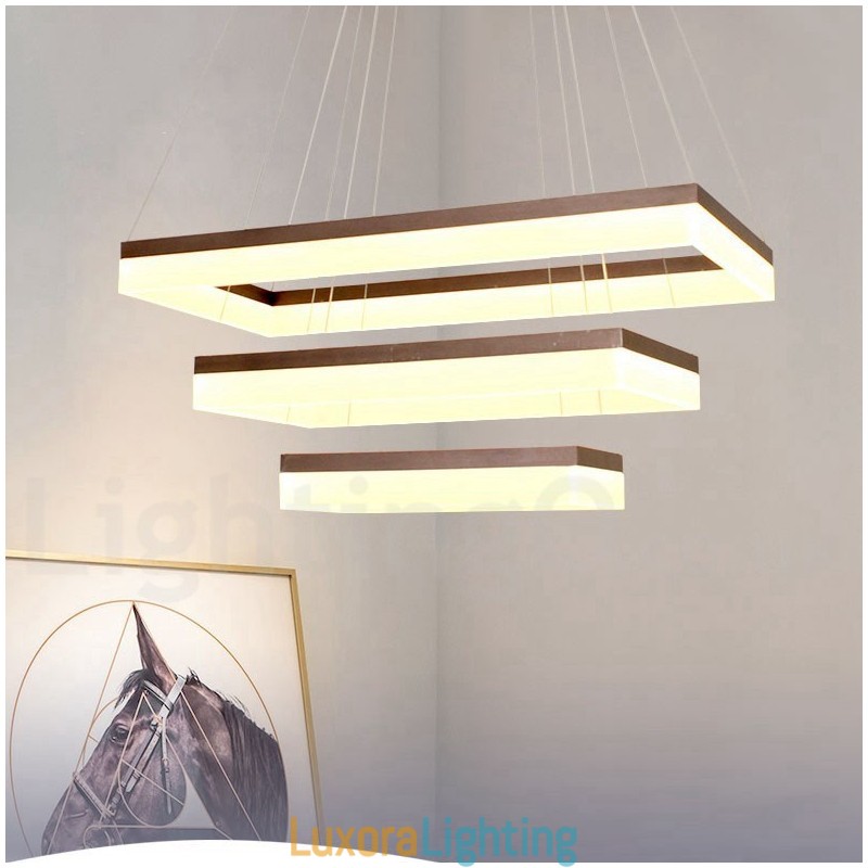 Designer Touch Decorative Wi Fi Smart Dimmable 3 Tiers Modern Contemporary Style Home Pendant Light