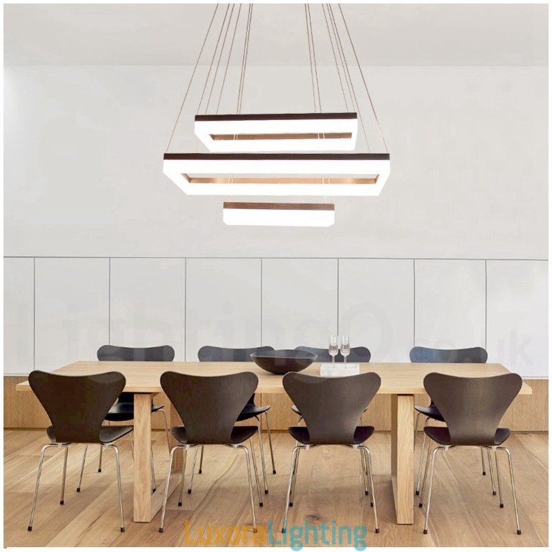 Designer Touch Decorative Wi Fi Smart Dimmable 3 Tiers Modern Contemporary Style Home Pendant Light