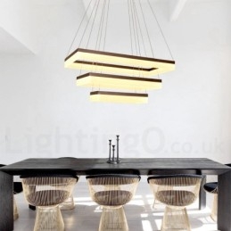Designer Touch Decorative Wi Fi Smart Dimmable 3 Tiers Modern Contemporary Style Home Pendant Light