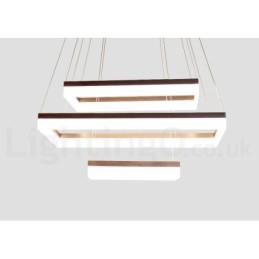 Designer Touch Decorative Wi Fi Smart Dimmable 3 Tiers Modern Contemporary Style Home Pendant Light