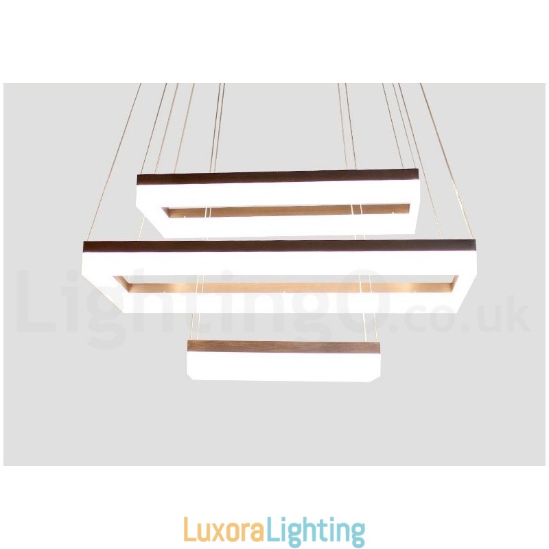 Designer Touch Decorative Wi Fi Smart Dimmable 3 Tiers Modern Contemporary Style Home Pendant Light