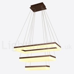 Designer Touch Decorative Wi Fi Smart Dimmable 3 Tiers Modern Contemporary Style Home Pendant Light