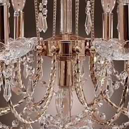 Designer Touch Decorative Elegant Crystal Chandelier with 9 Lights