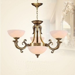 Designer Touch Decorative Jane Marble lighting Art Copper Lamp