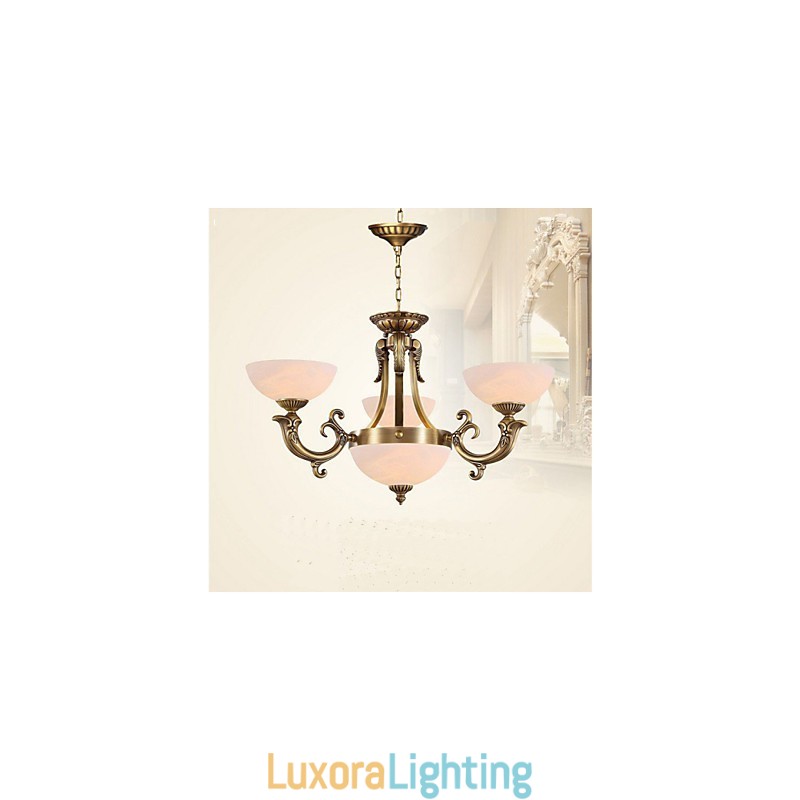 Designer Touch Decorative Jane Marble lighting Art Copper Lamp