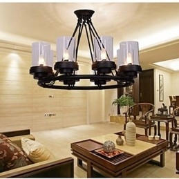 Designer Touch Decorative Pendant Lights Mini Style Rustic Lodge Vintage Metal