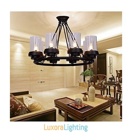 Designer Touch Decorative Pendant Lights Mini Style Rustic Lodge Vintage Metal