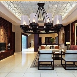 Designer Touch Decorative Pendant Lights Mini Style Rustic Lodge Vintage Metal