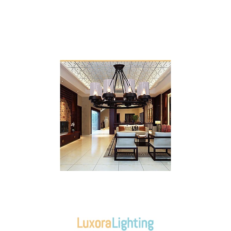 Designer Touch Decorative Pendant Lights Mini Style Rustic Lodge Vintage Metal