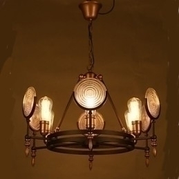 Designer Touch Decorative Retro Vintage Chandelier 6A