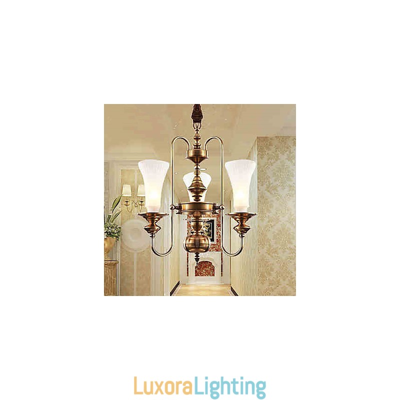 Designer Touch Decorative Pendant Lights Crystal Mini Style Traditional Classic Metal