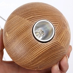 Designer Touch Decorative Pendant Lights Mini Style Lantern Wood Bamboo