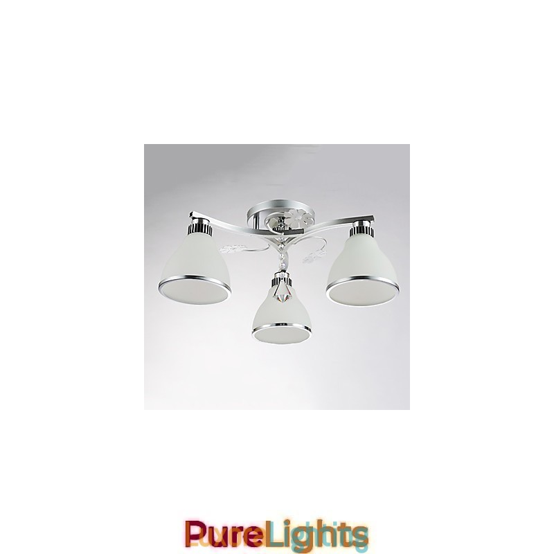 Designer Touch Decorative Flush Mount Modern Contemporary Metal