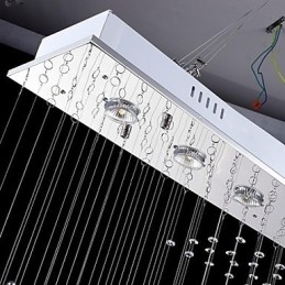 Designer Touch Decorative Modern Contemporary Traditional Classic Rustic Lodge Vintage Country Island Crystal Electroplated Metal Pendant Light