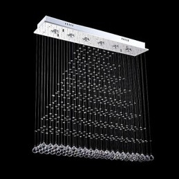 Designer Touch Decorative Modern Contemporary Traditional Classic Rustic Lodge Vintage Country Island Crystal Electroplated Metal Pendant Light