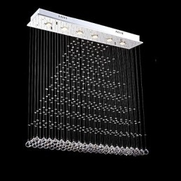 Designer Touch Decorative Modern Contemporary Traditional Classic Rustic Lodge Vintage Country Island Crystal Electroplated Metal Pendant Light