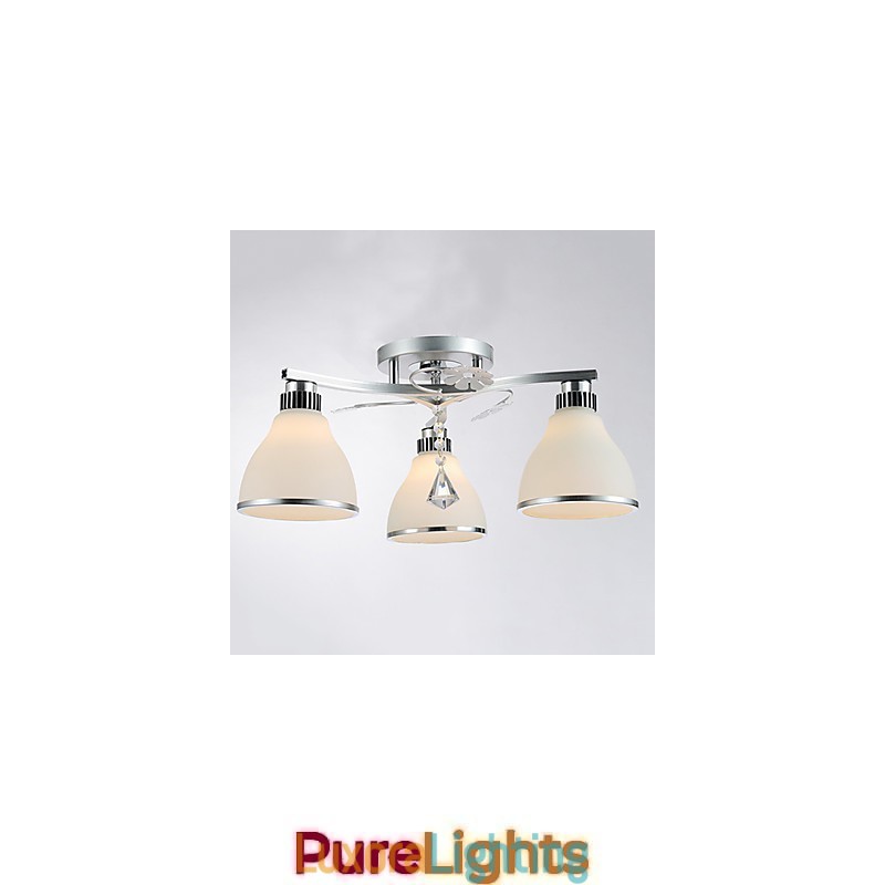 Designer Touch Decorative Flush Mount Modern Contemporary Metal