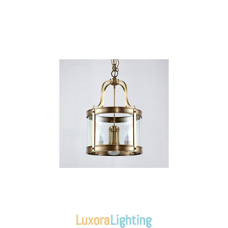 Designer Touch Decorative Pendant Lights Crystal Mini Style Traditional Classic Metal