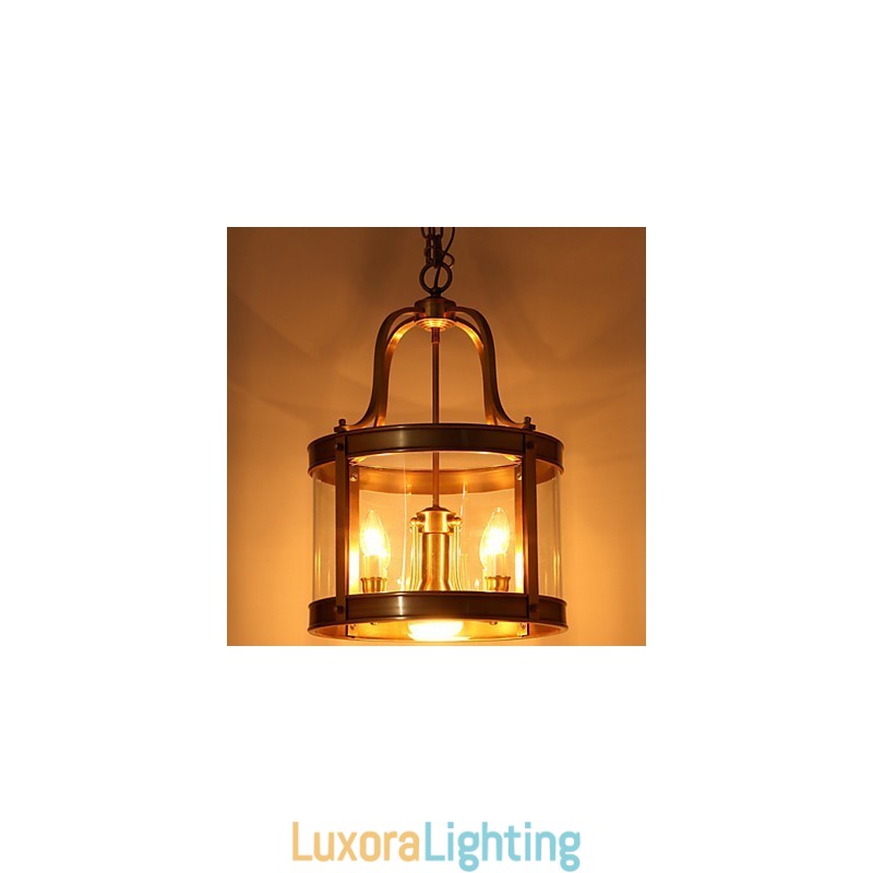 Designer Touch Decorative Pendant Lights Crystal Mini Style Traditional Classic Metal