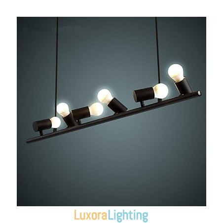 Designer Touch Decorative Vintage Retro Mini Style Painting Metal Pendant Light