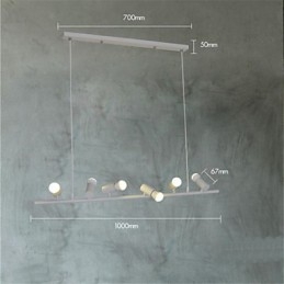 Designer Touch Decorative Vintage Retro Mini Style Painting Metal Pendant Light