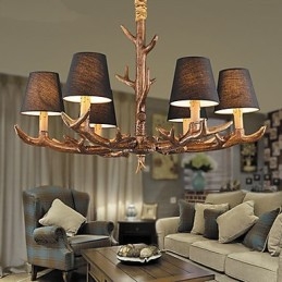 Designer Touch Decorative Chandelier Pendant Light Vintage Resin