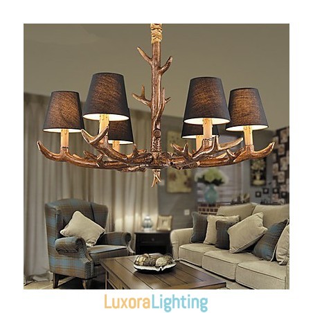 Designer Touch Decorative Chandelier Pendant Light Vintage Resin