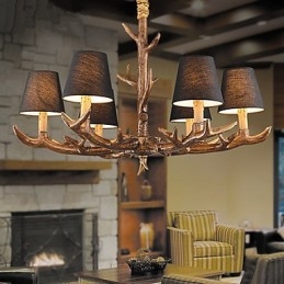 Designer Touch Decorative Chandelier Pendant Light Vintage Resin