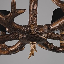 Designer Touch Decorative Chandelier Pendant Light Vintage Resin