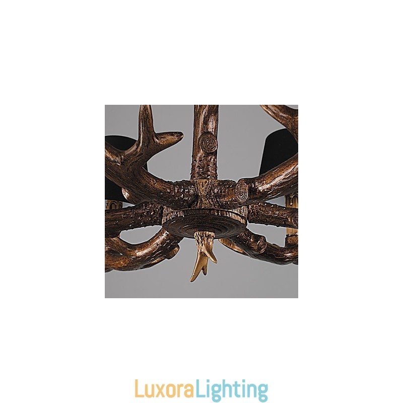 Designer Touch Decorative Chandelier Pendant Light Vintage Resin