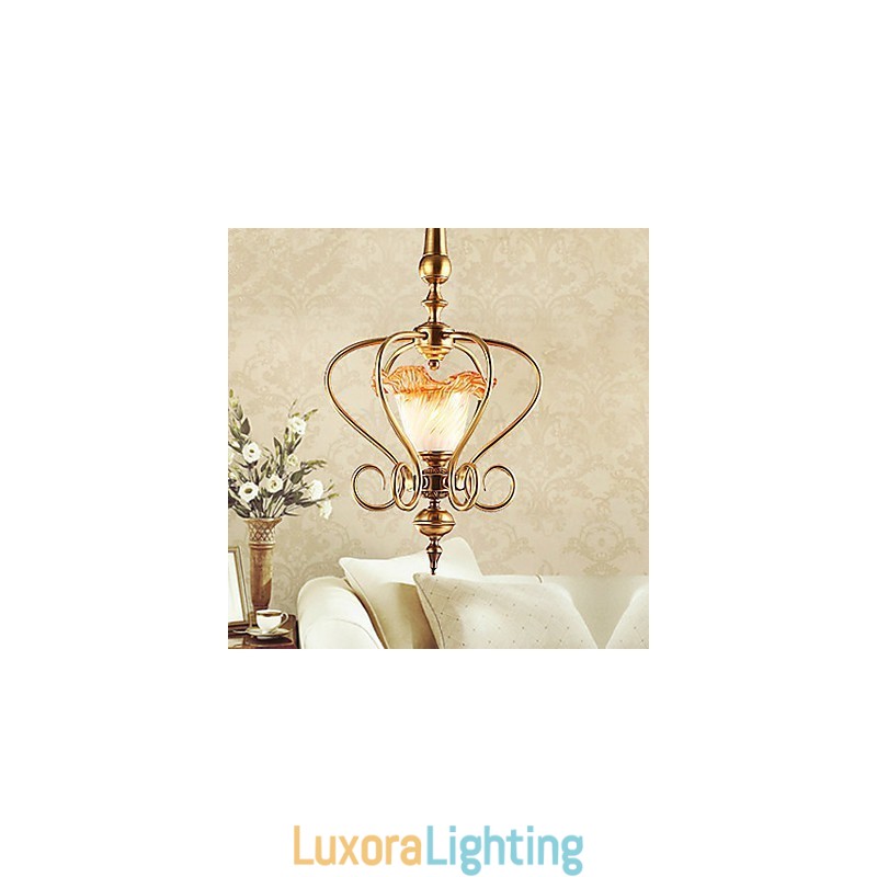 Designer Touch Decorative Pendant Lights Mini Style Traditional Classic Metal