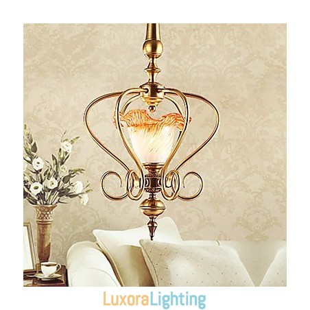 Designer Touch Decorative Pendant Lights Mini Style Traditional Classic Metal