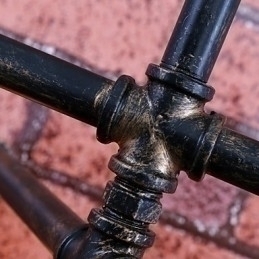 Designer Touch Decorative Vintage Painting Metal Flush Mount