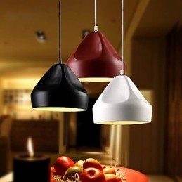 Designer Touch Decorative Vintage Retro Mini Style Painting Metal Pendant Light